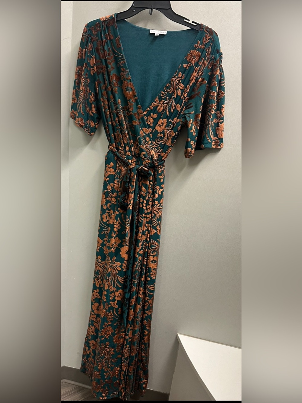 Baltic Born Maxi Dress Floral Velvet maxi XL